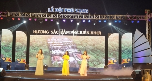 Phu Vang Festival Scent of the lagoon and the sea 2023 opens