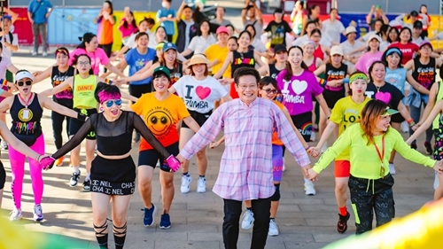 Hue - Zumba® Festival 2023 attracts more than 3,000 spectators