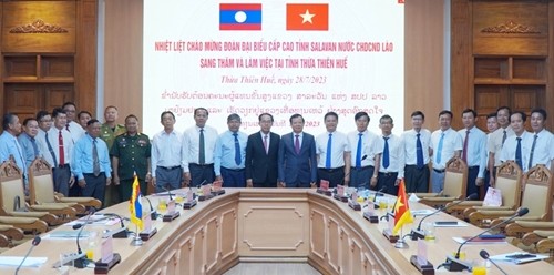 Enhancing friendship and comprehensive cooperation with Salavan Province Laos