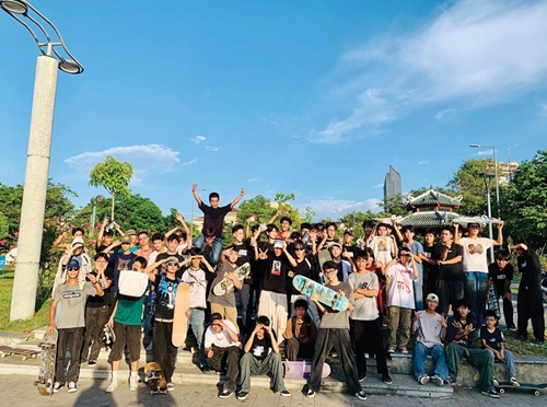 Hue youth and the passion for skateboards
