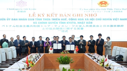 Enhancing friendship and cooperation between Thua Thien Hue and Kyoto Japan