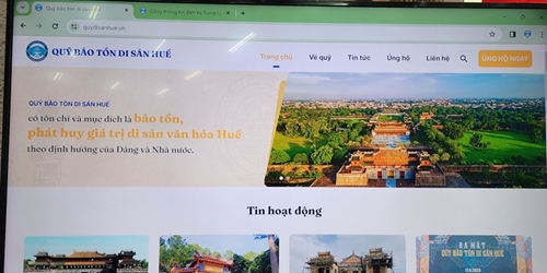 Launch of Hue Heritage Conservation Fund Website