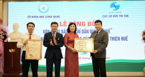 Announcement ceremony of Protective Certificate of “Hue” Geographical Indication for “Thanh Tra” grapefruits