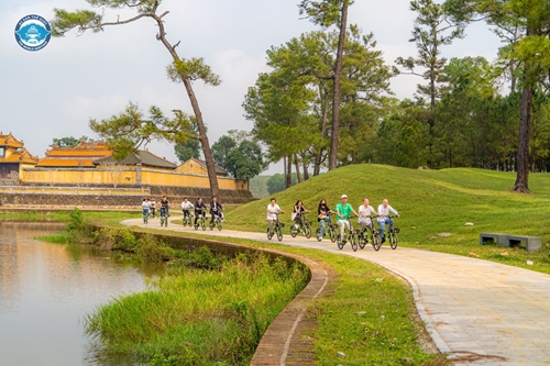Environmentally-friendly routes around Gia Long Emperor’s mausoleum coming into operation