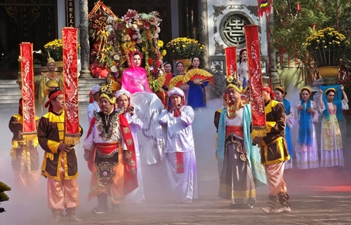 Huyen Tran Temple Festival kicks off, commemorating the merits of those expanding the country’s border