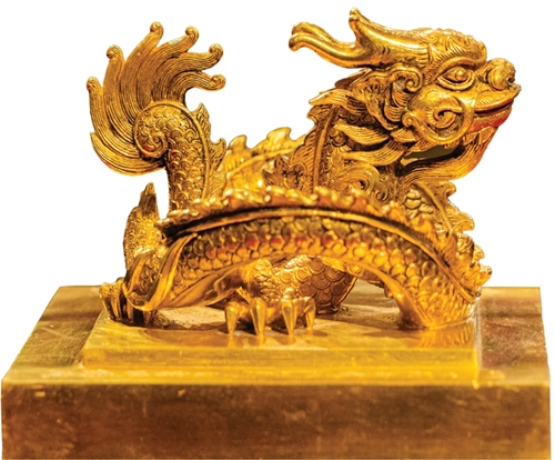 The “Emperor’s Treasure” golden seal