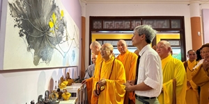 Opening of Buddhist cultural exhibition
