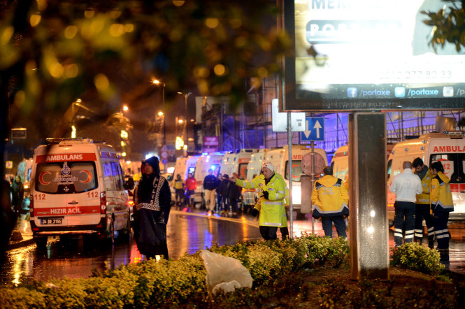 Xả súng trong hộp đêm ở Thổ Nhĩ Kỳ, ít nhất 35 người chết 