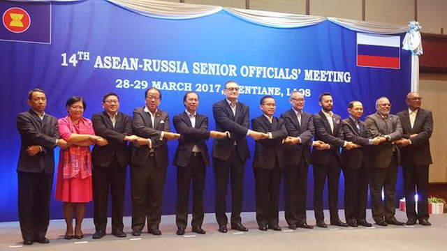 Cuộc họp các Quan chức cao cấp (SOM) ASEAN-Nga lần thứ 14 (Ảnh: Bộ Ngoại giao)