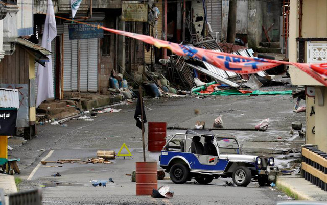 Chiến dịch giải phóng Marawi tiến triển chậm do nhiều dân thường vẫn bị mắc kẹt hoặc bị phiến quân bắt giữ làm con tin. (Ảnh minh họa: Reuters)