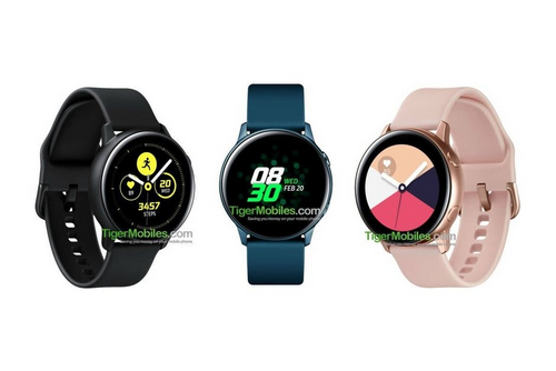 Smartwatch không viền được cho là của Samsung sắp ra mắt