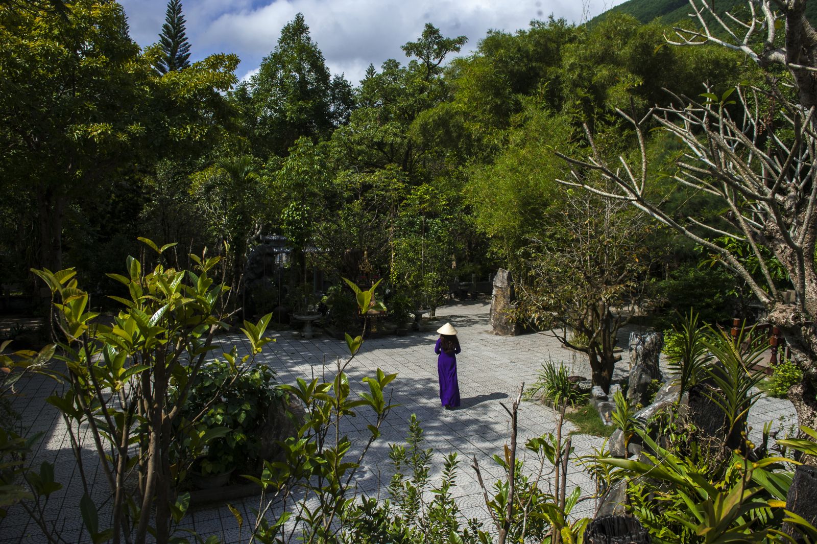 Sightseeing pagoda brings delightful serenity