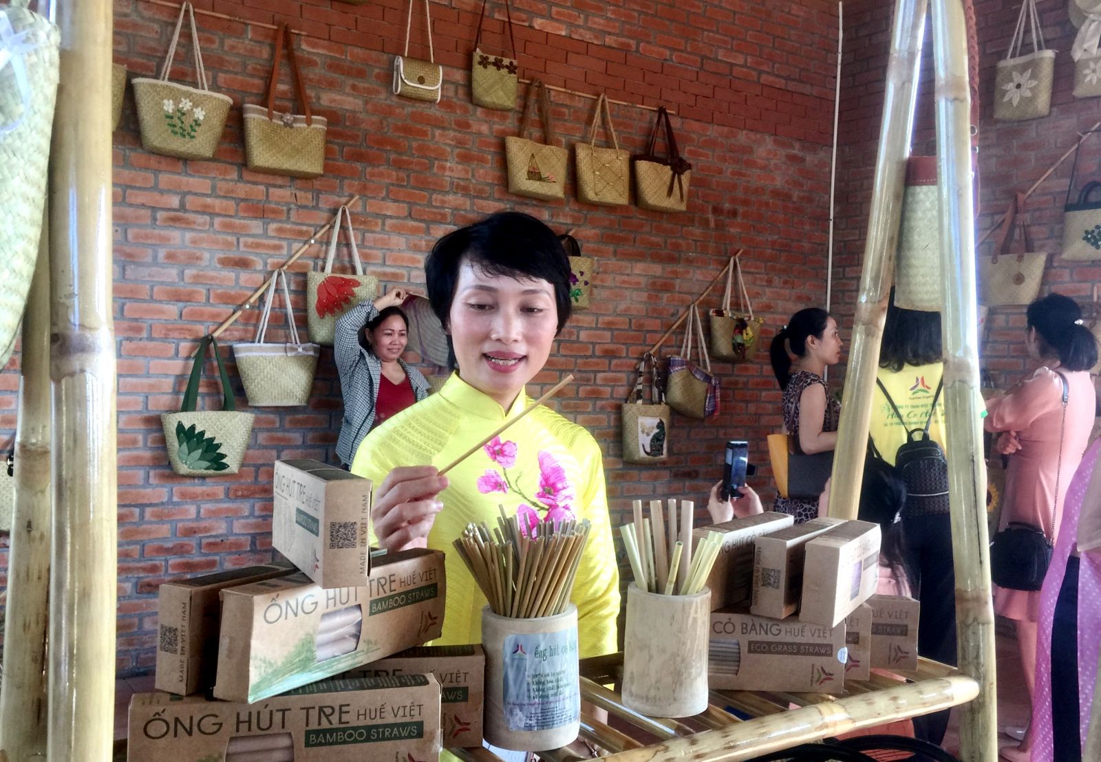 … and bamboo straws. All of the above-mentioned products are made from natural and eco-friendly materials.