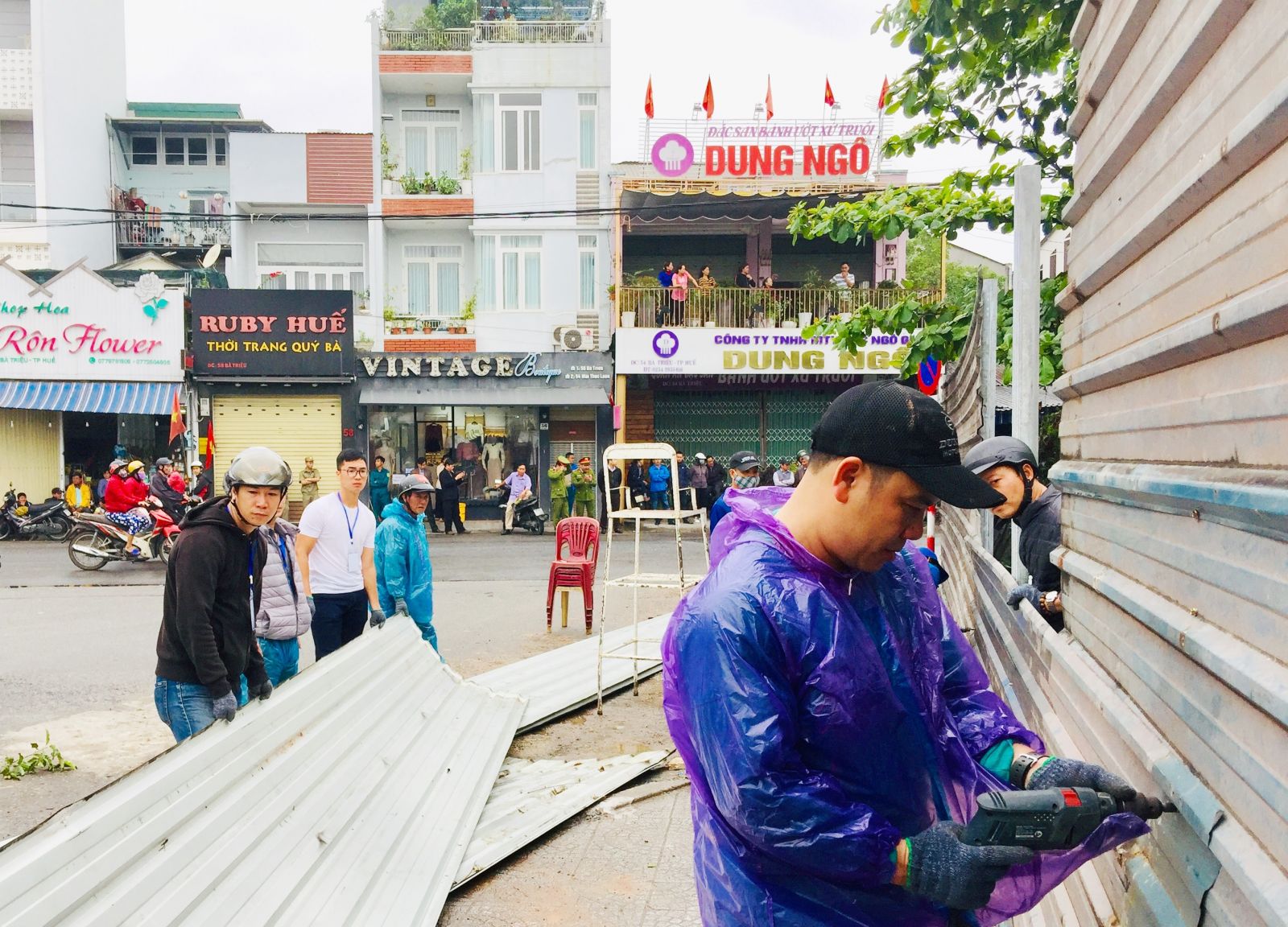 Đã xây xong hàng rào tại khu đất của Trung tâm Thể thao tỉnh