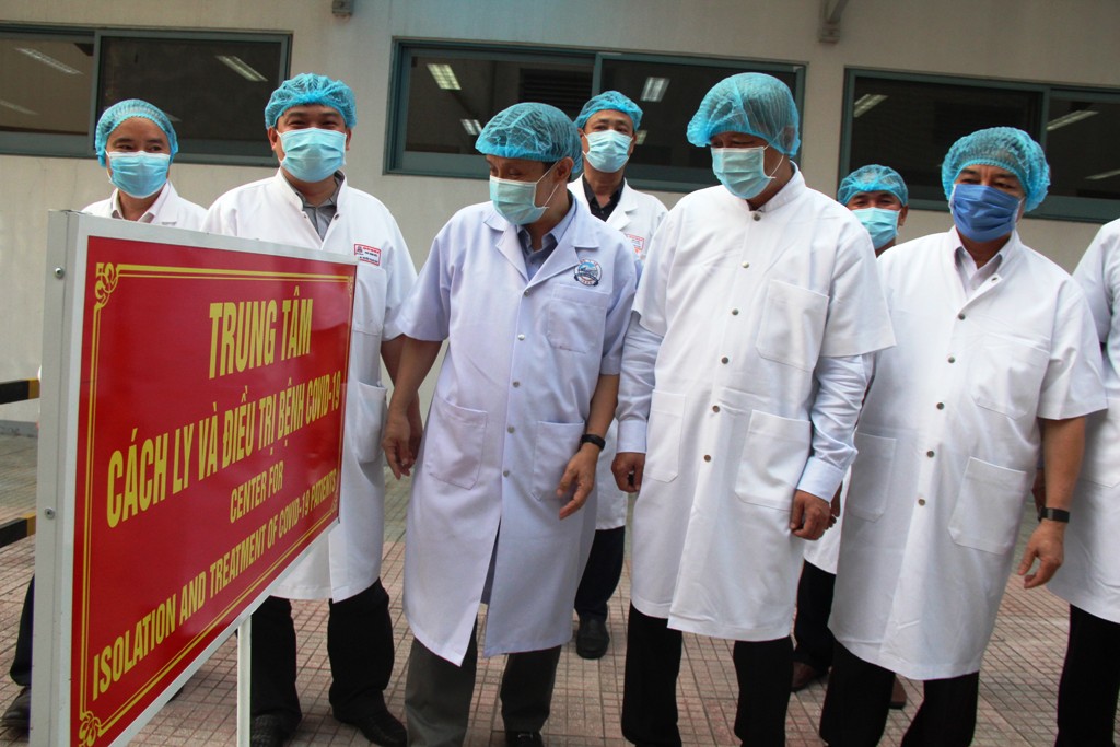 Hue Central Hospital 2 has the ability to admit and treat 500 people, and can expand the capacity to 1,000 people