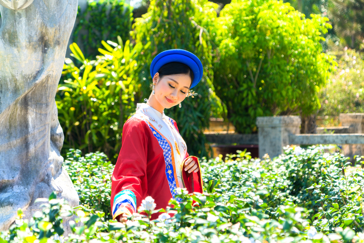 This garden will turn into a place for visiting and taking photos when tourists come to Hue and visit the film studio of “The Royal Bride 5”