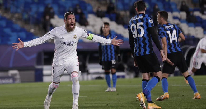 Benzema và Ramos đưa Real vượt lên dẫn trước