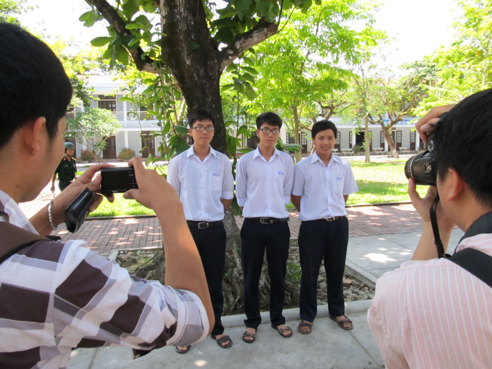 Trường PTTH Nguyễn Huệ là một trong những ngôi trường có môi trường học tập rất tốt ở Huế