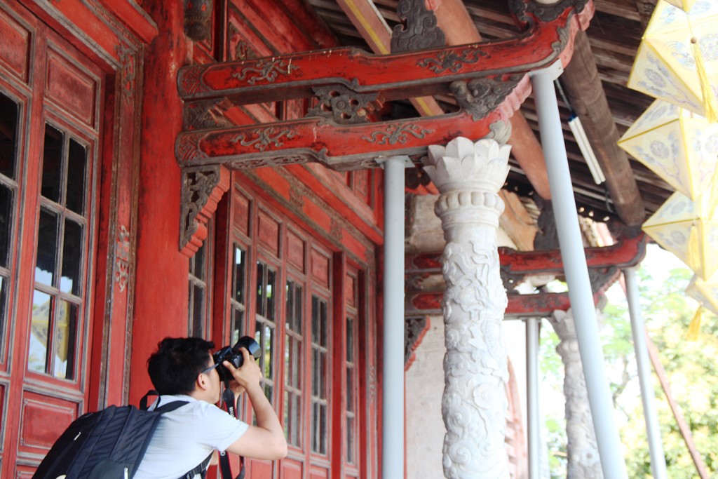 As time goes by, Thai Hoa Palace – the most important one inside Hue Imperial Citadel, being deteriorated and damaged