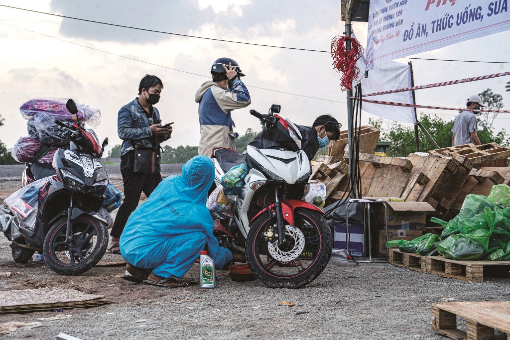 Helping people to repair motobikes