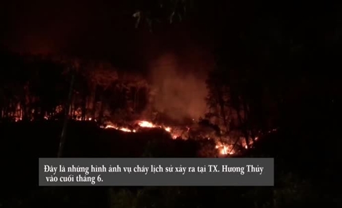 Bài học sau vụ cháy rừng ở Hương Thủy