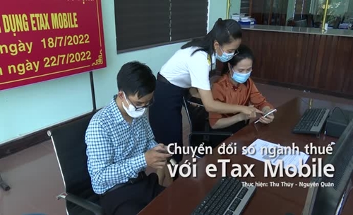 Chuyển đổi số ngành thuế với eTax Mobile