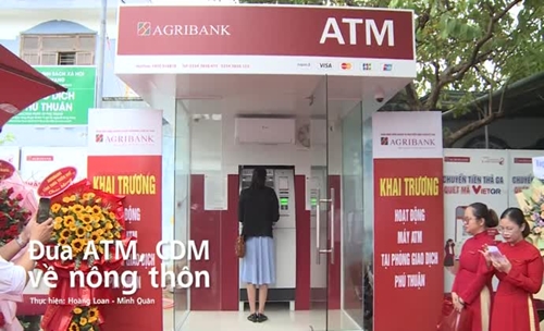 Đưa máy ATM, CDM về nông thôn