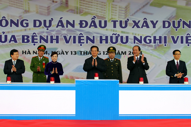 Khởi công cơ sở 2 của Bệnh viện Hữu nghị Việt Đức và Bệnh viện Bạch Mai