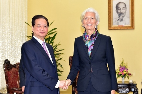 Thủ tướng tiếp Tổng Giám đốc Quỹ Tiền tệ quốc tế