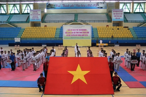 Khởi tranh giải Taekwondo trẻ mở rộng 2016