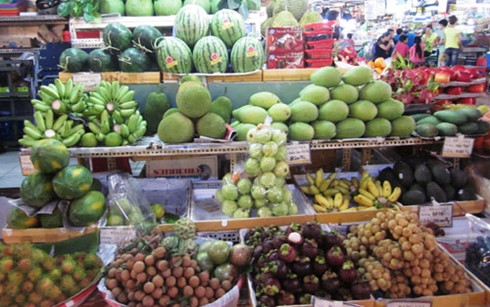 Rau quả từ Thái Lan, Trung Quốc “đổ bộ” thị trường Việt Nam
