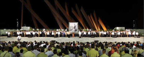 Huyền thoại Fidel Castro yên nghỉ cạnh anh hùng dân tộc Cuba Jose Marti
