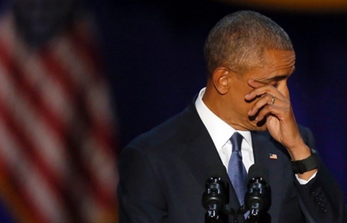 Tổng thống Obama xúc động mạnh khi nhắc đến vợ và con gái