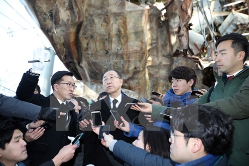 Hàn Quốc Ứng cử viên Ban Ki-moon kêu gọi đoàn kết dân tộc