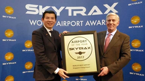Sân bay Changi năm thứ 5 liên tiếp đạt danh hiệu tốt nhất thế giới