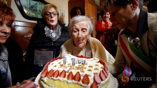 Người già nhất thế giới qua đời tại Italy ở tuổi 117