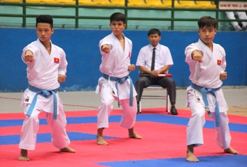 Hơn 550 VĐV tham gia giải vô địch trẻ Karatedo toàn quốc – năm 2017