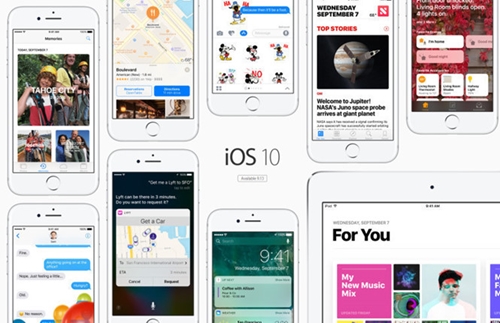 iOS 10 chiếm hơn 87 thị phần người dùng iOS