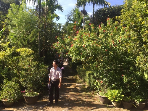 Tu bổ, phục hồi nhà vườn ông Hồ Văn Bình trong vòng 4 tháng