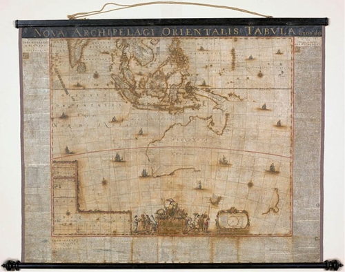 Úc phục chế thành công bản đồ thế kỷ 17