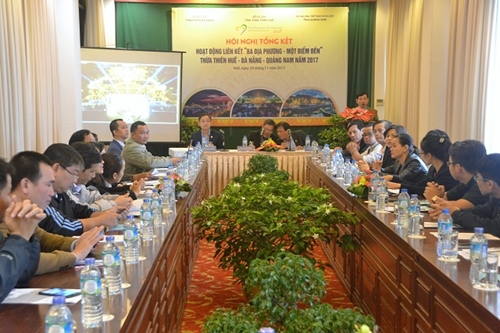Tổng kết liên kết phát triển du lịch Huế - Đà Nẵng - Quảng Nam