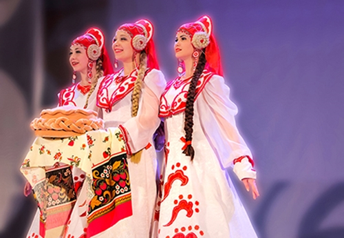 Đoàn múa dân gian “Họa tiết Sibiri” tham gia Festival Huế 2018