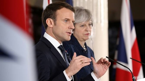 Tổng thống Emmanuel Macron kêu gọi thế giới nói không với vũ khí hóa học