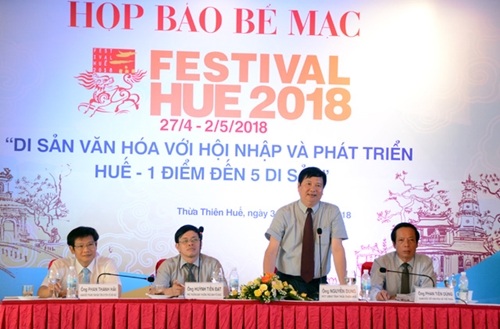Họp báo bế mạc Festival Huế 2018