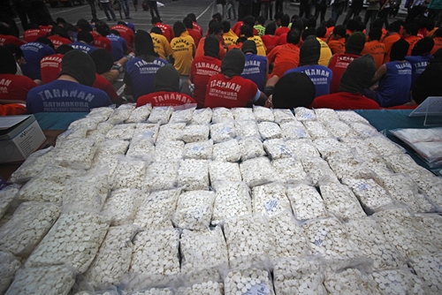 Malaysia bắt giữ lô hàng ma túy lớn nhất ở Đông Nam Á
