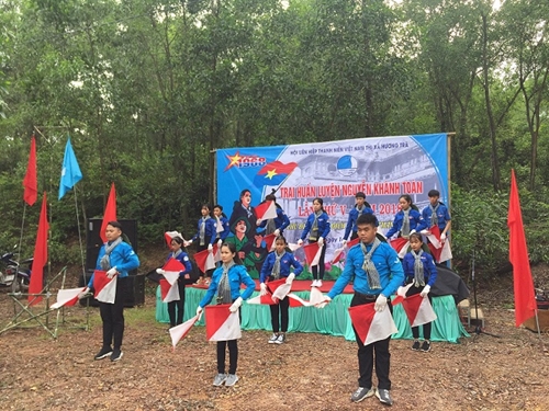 Gần 200 cán bộ ĐVTN tham gia Hội trại Nguyễn Khánh Toàn