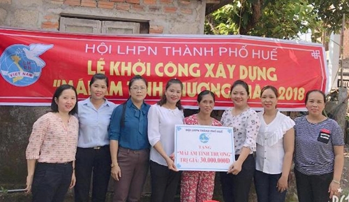 Khởi công “Mái ấm tình thương” cho chị Nguyễn Thị Nga