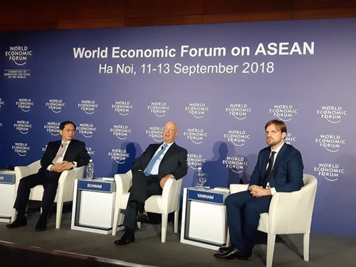 Lãnh đạo cấp cao các nước đã đến Hà Nội dự khai mạc WEF ASEAN 2018