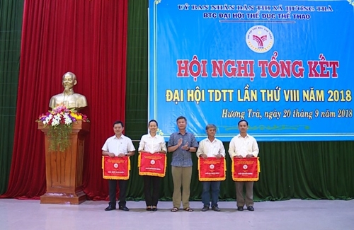 Hương Trà xếp thứ Nhất toàn Đại hội TDTT toàn tỉnh lần thứ VIII