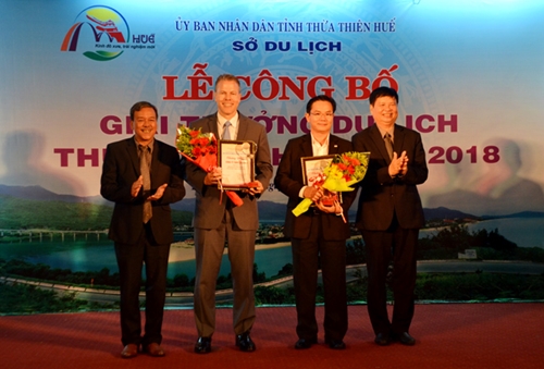 12 doanh nghiệp được trao tặng giải thưởng Du lịch Thừa Thiên Huế